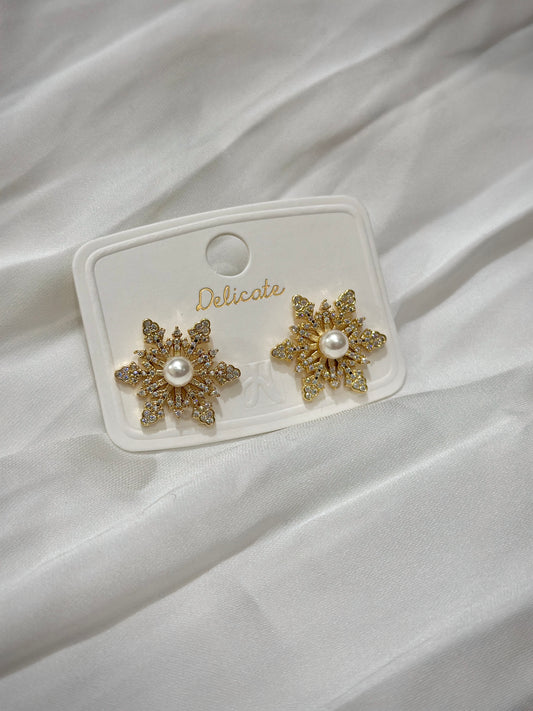 Snowflake earings